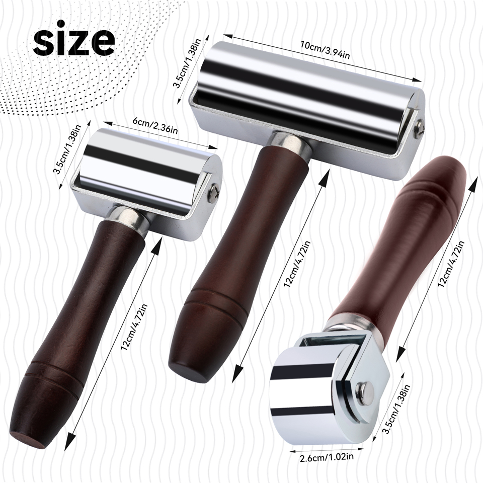 Leather Press Edge Roller with - Leatherwork Hand Press review and price