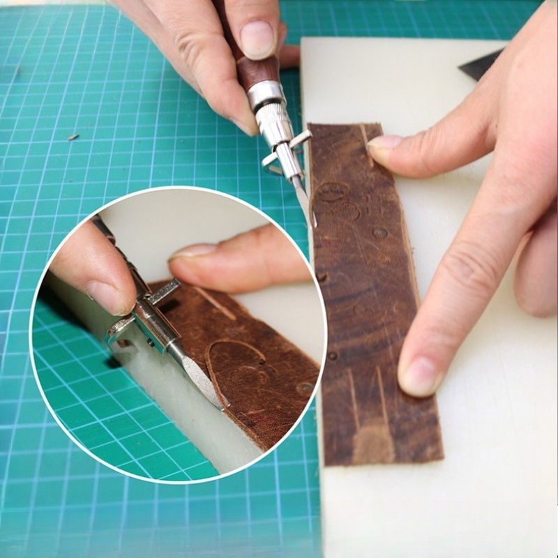 7 In 1 Adjustable Leathercraft - Groover Stitching Tool review and price