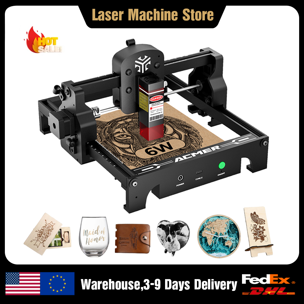 Laser Engraver 6W/3.5W/2.5W Wo - Leatherwork Machine review and price