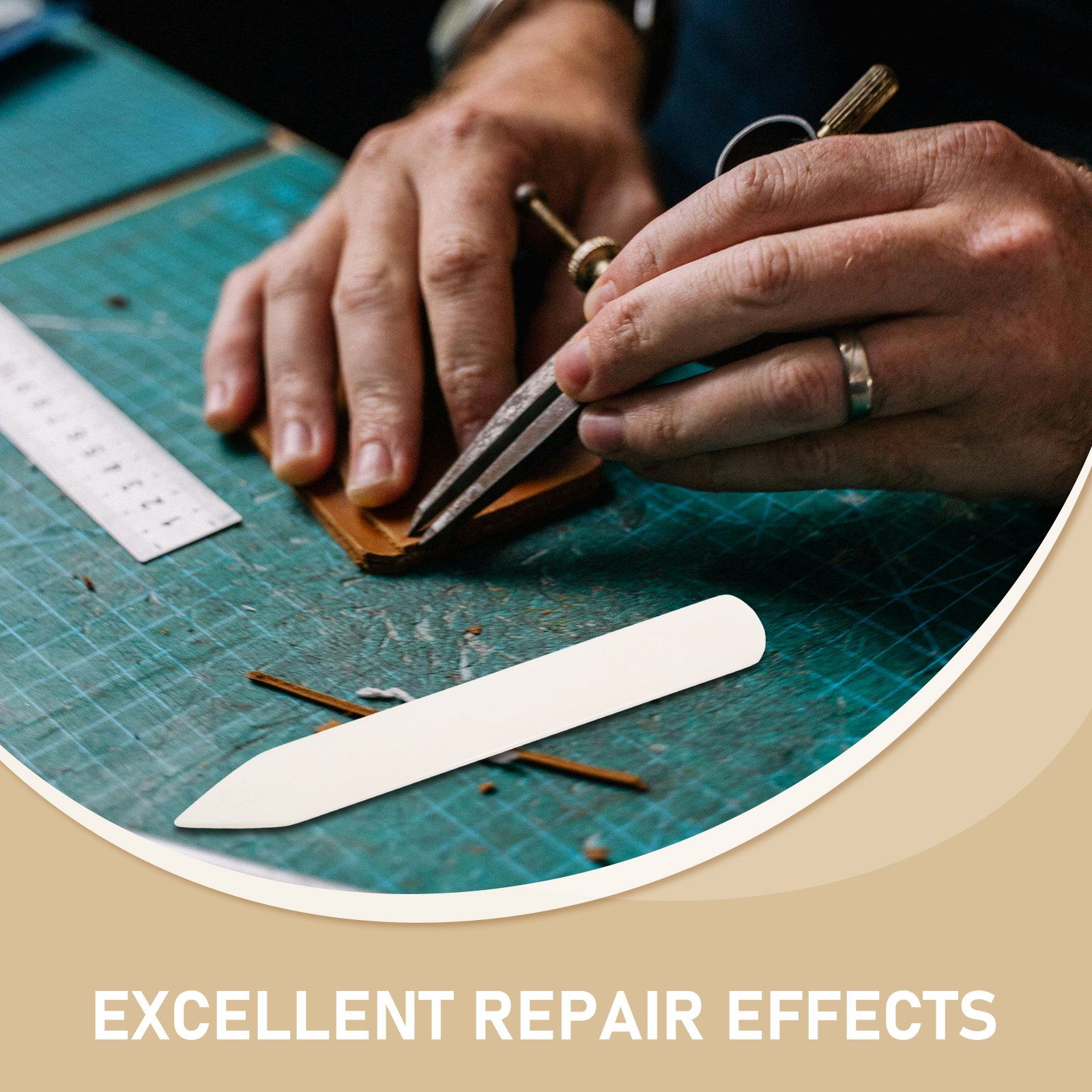 Cow Bone Shaping Trimming Tool - Bone Folder Tool review and price