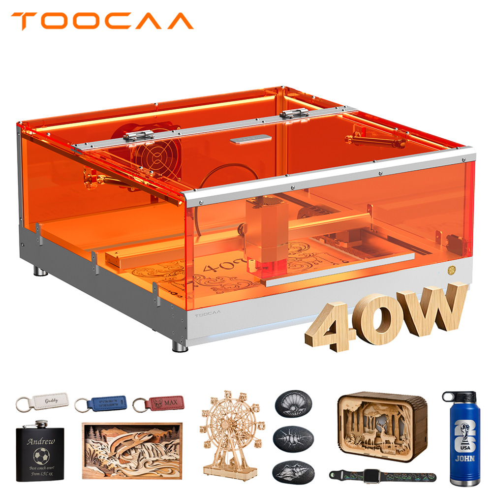 TOOCAA L2 40W AI Desktop Laser - Leatherwork Machine review and price