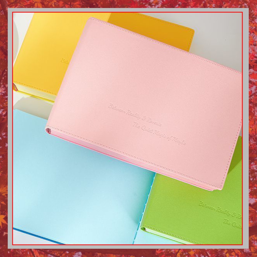 Thickened Color Brick Notebook - Leather Work Diary Covers review and price